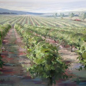 Виноградники Прованса The Vineyards Of Provence 100×144. 2012