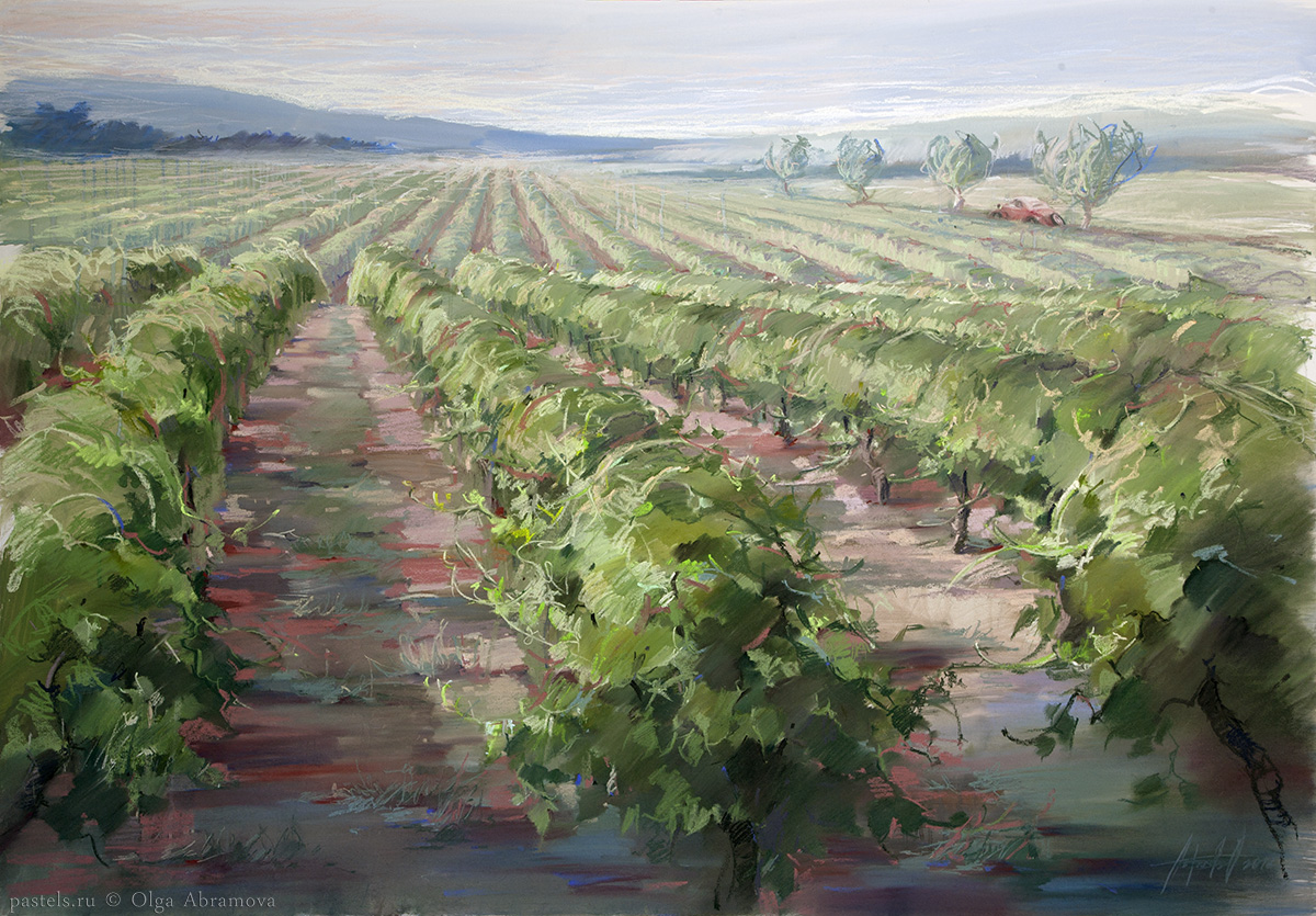The Vineyards Of Provence 100x144. 2012