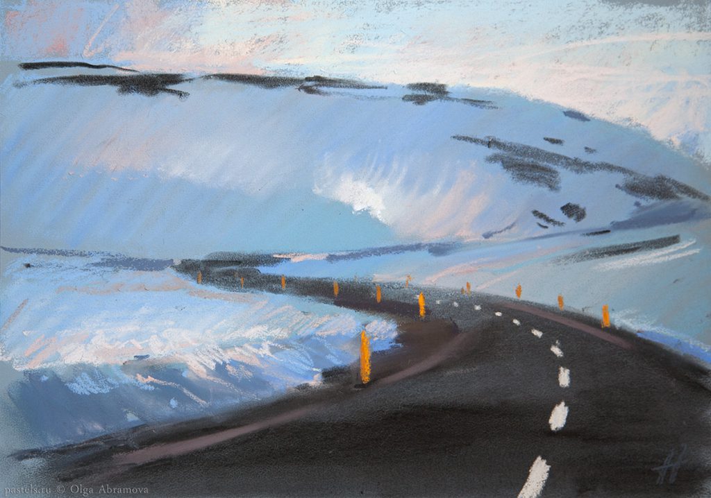 Iceland. Roads 1 21x31. 2014