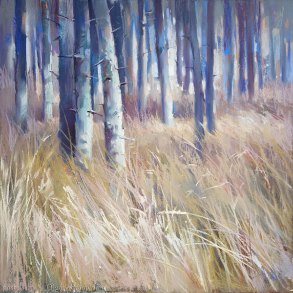 Forest. Ocher 48×48. 2017