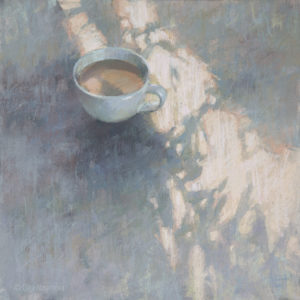 Blueberry. Coffee and milk 50×50. 2021